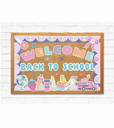 Class Rules! Welcome Back to School Bulletin Board Kit by B2C™